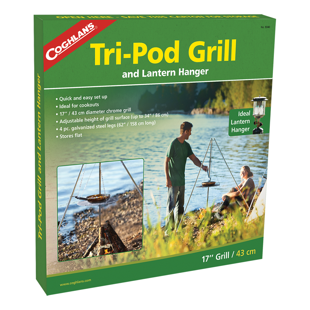 Coghlans Tri-Pod Grill - KBM Outdoors