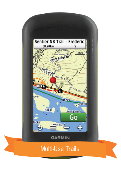Backroad Mapbooks GPS Maps - SD Card Atlantic Canada - KBM Outdoors