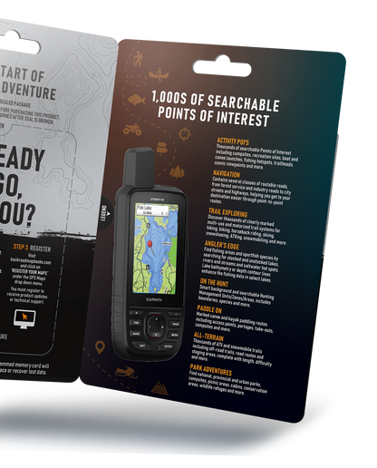 Backroad Mapbooks GPS Maps - SD Card Saskatchewan - KBM Outdoors