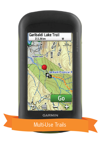 Backroad Mapbooks GPS Maps - SD Card Western Canada - KBM Outdoors