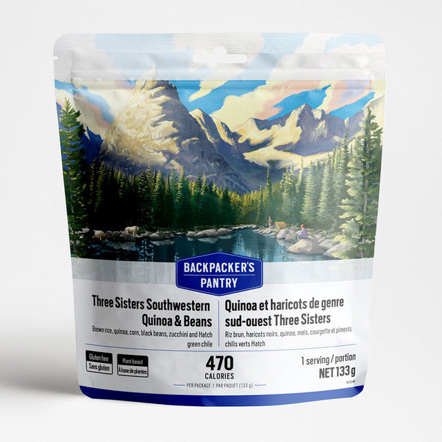 Backpackers Pantry - Three Sisters Southwestern Quinoa & Beans - KBM Outdoors