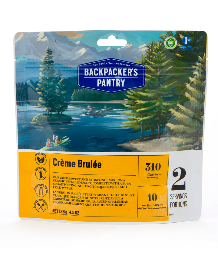 Backpacker Pantry - Crème Brulée - KBM Outdoors