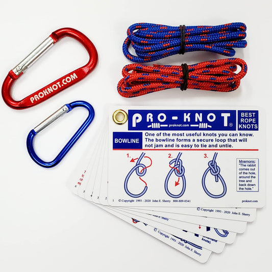 Knot Tying Cards - Knot Tying Kit - KBM Outdoors