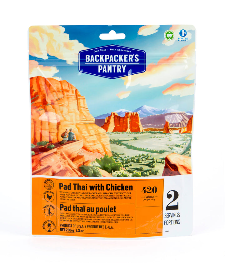 Backpacker Pantry - Pad Thai with Chicken - KBM Outdoors