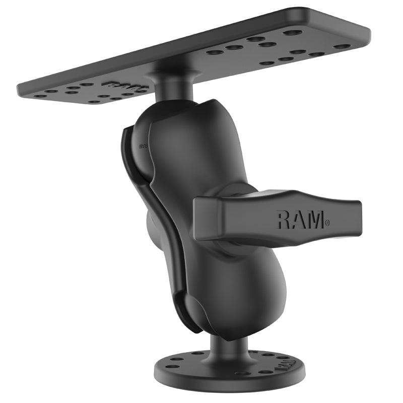 RAM Universal Marine Electronic Mount (SHORT) - RAM-111U-B (C-Size) - KBM Outdoors