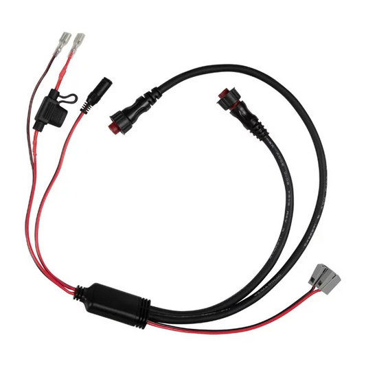 Garmin Livescope and Panoptix Power Cable for Portable Bundles (010-12676-40) - KBM Outdoors