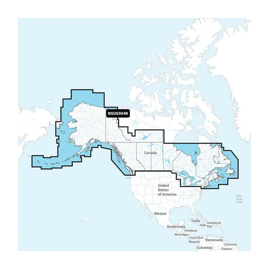 Garmin Canada & Alaska - Lakes, Rivers and Coastal Marine Charts Garmin Navionics (010-C1288-20) - KBM Outdoors