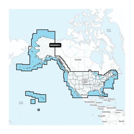 Garmin U.S. & Coastal Canada Built-in Chart Updates Garmin Navionics+™ | BUS001L | microSD™/SD™ and One-year Subscription (010-13177-00) - KBM Outdoors