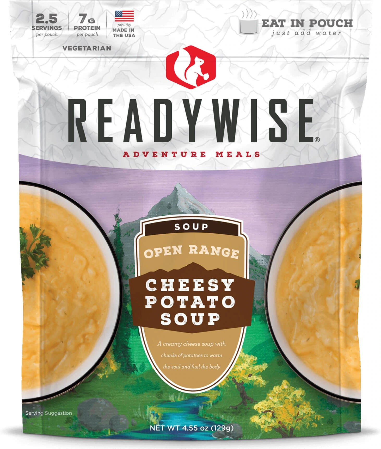 Readywise Open Range Cheesy Potato Soup - KBM Outdoors