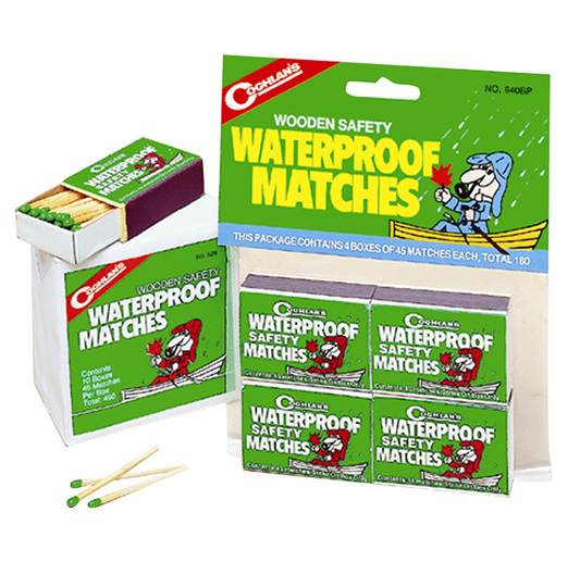 Coghlan's Wooden Safety Water Proof Matches - KBM Outdoors