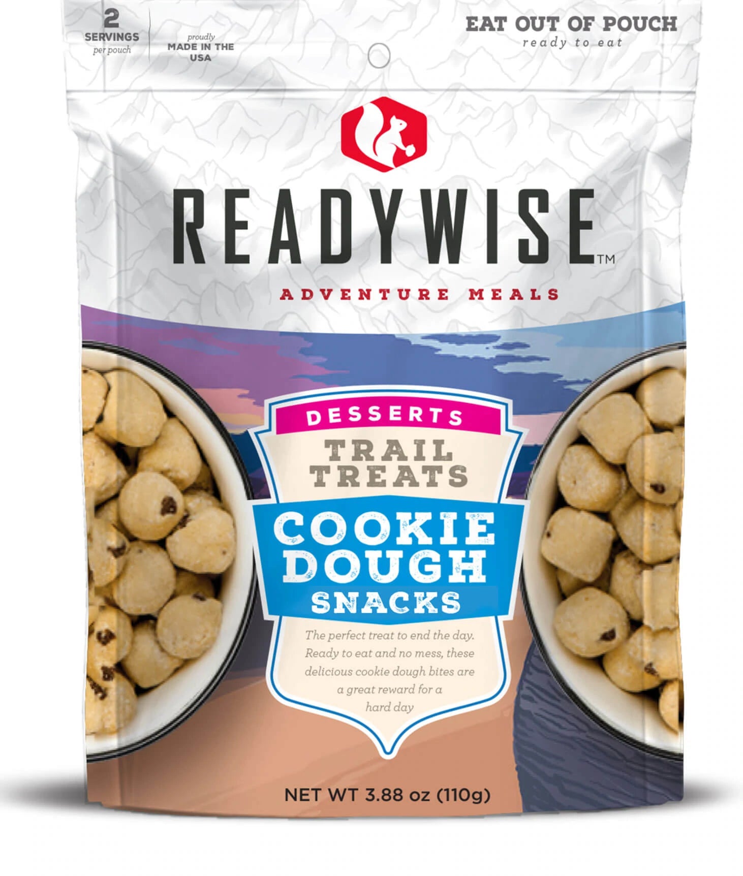 Readywise Trail Treats Cookie Dough Snacks - KBM Outdoors