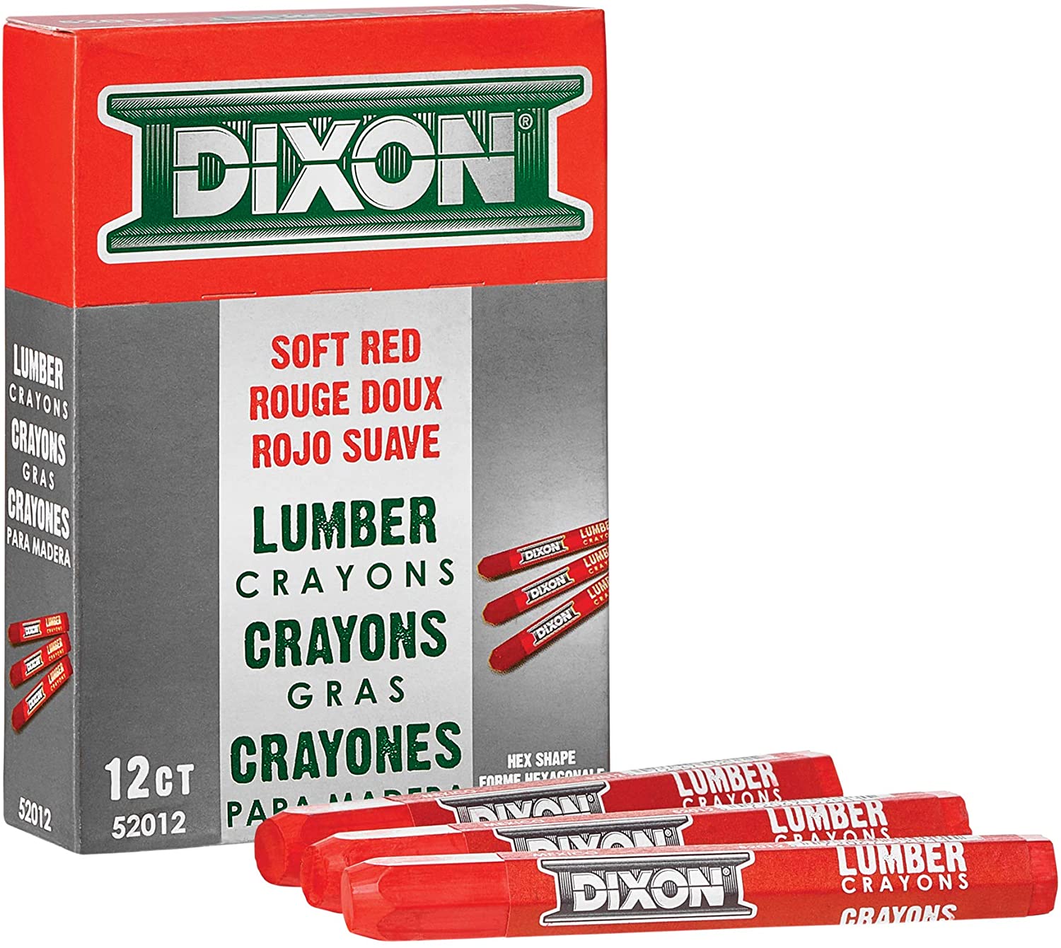 Dixon Lumber Crayons - 12ct - KBM Outdoors