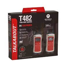 T482 Rechargeable Emergency Preparedness Two-Way Radios (Dual Pack) - KBM Outdoors