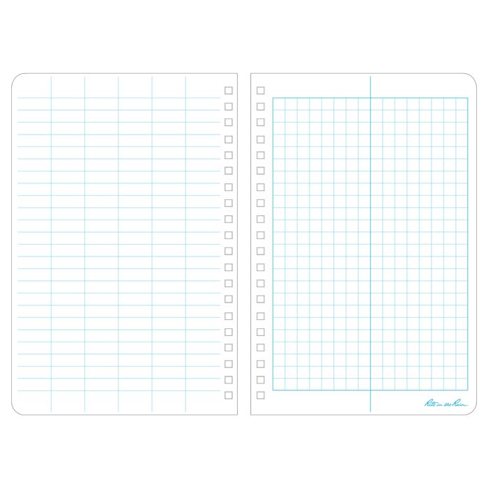 Side Spiral Notebook No. 353 - Field Pattern - KBM Outdoors