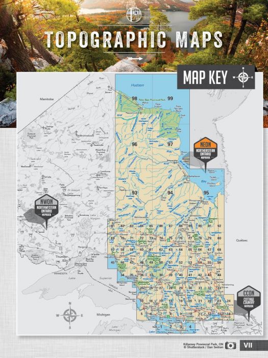 Northeastern Ontario Backroad Mapbook - 5th Ed. - KBM Outdoors