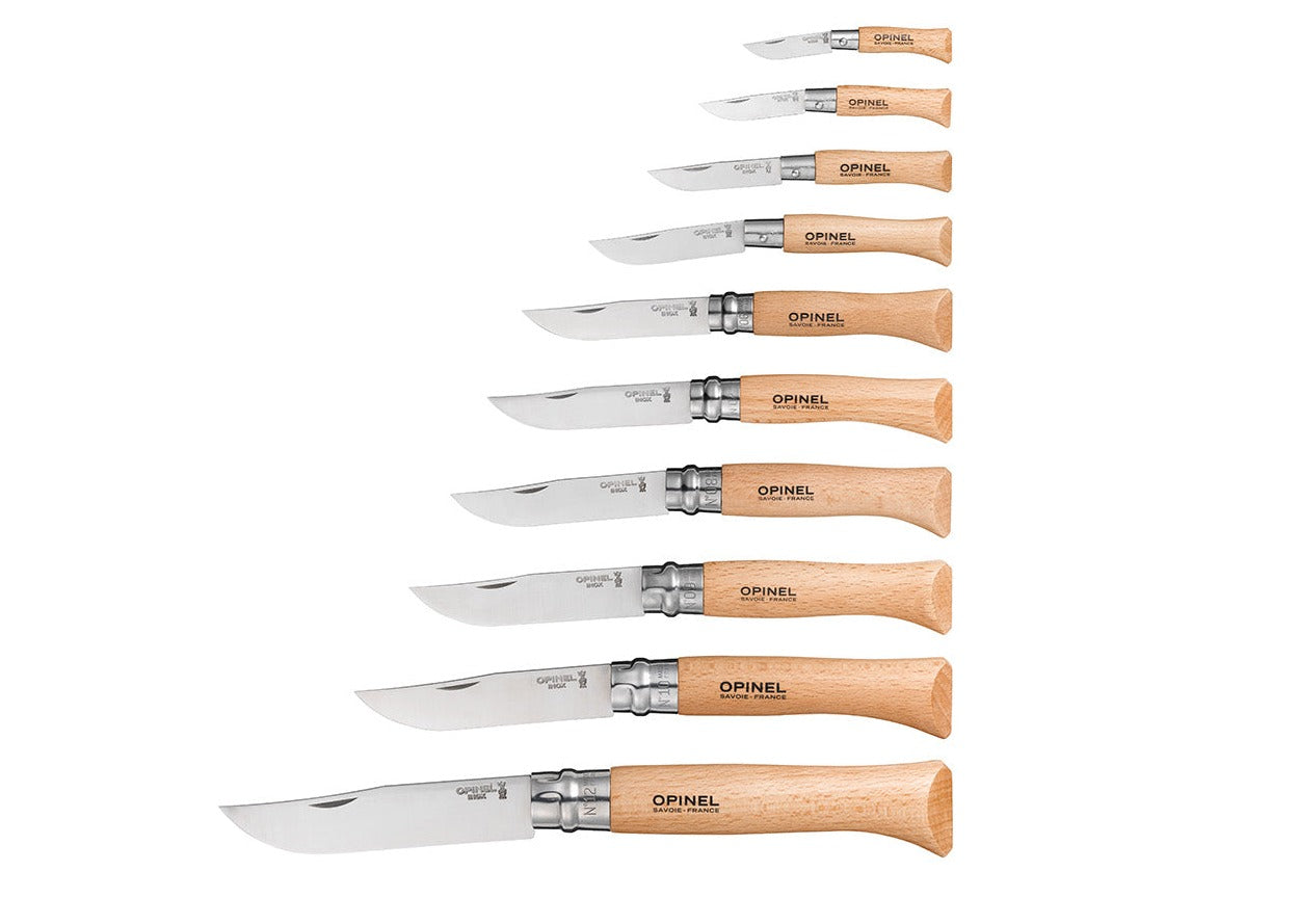 Opinel Stainless Steel Folding Knives - KBM Outdoors