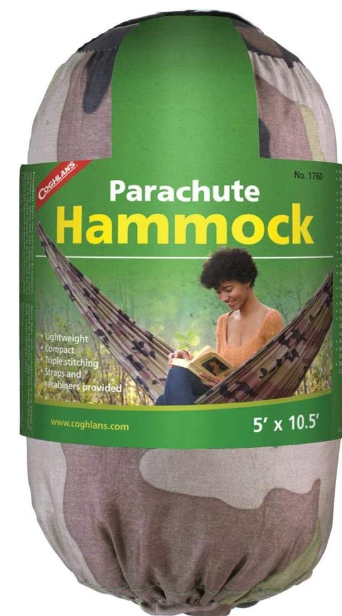 Coghlan's Parachute Hammock - Camo - KBM Outdoors