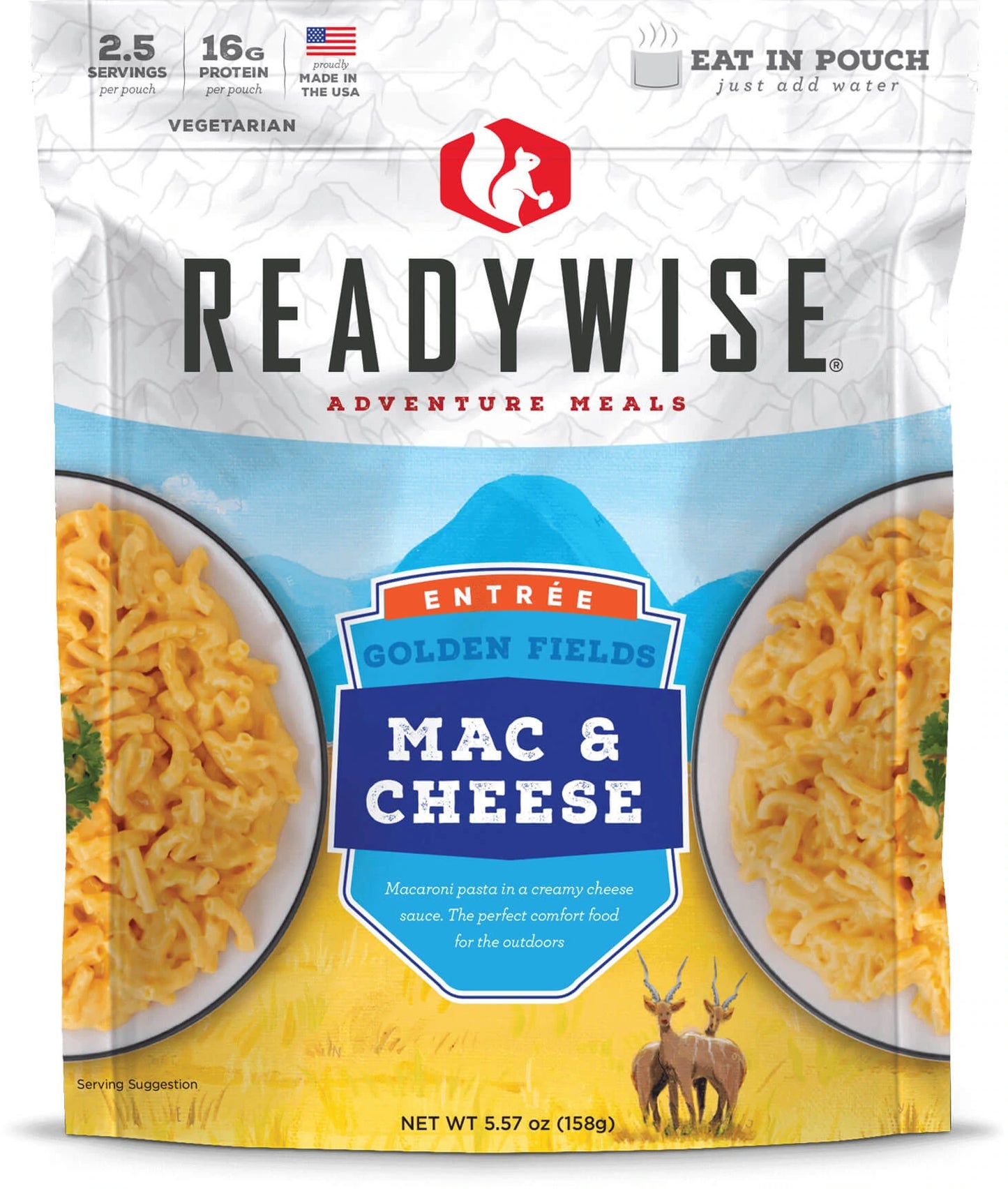 Readywise Golden Fields Mac & Cheese - KBM Outdoors