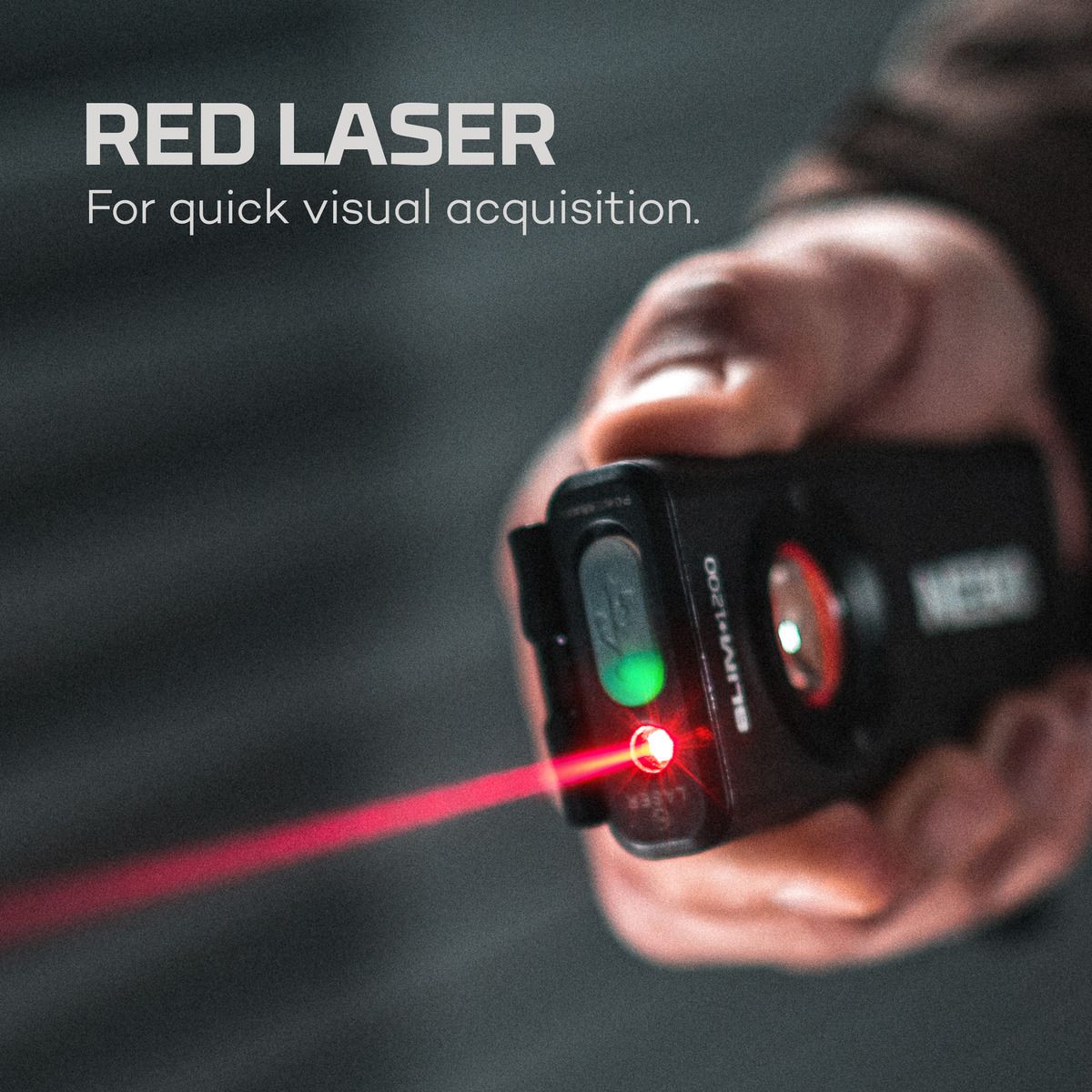 Nebo SLIM+ 1200 - Powerful Rechargeable Pocket Light with Laser Pointer and  Power Bank