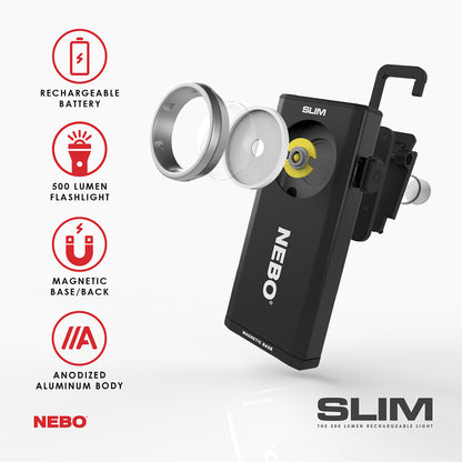 Nebo SLIM - Rechargeable Pocket Light - KBM Outdoors