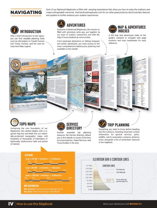 NORTHWESTERN ONTARIO - 5TH EDITION BACKROAD MAPBOOKS - KBM Outdoors