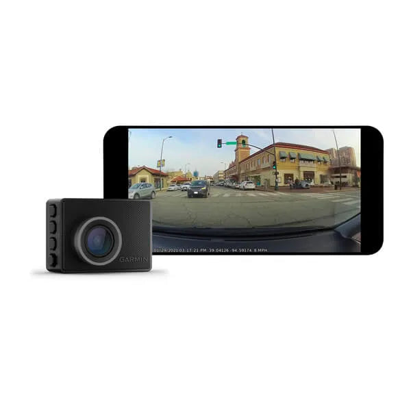 Garmin Dash Cam™ 47 1080p Dash Cam with a 140-degree Field of View (010-02505-00) - KBM Outdoors