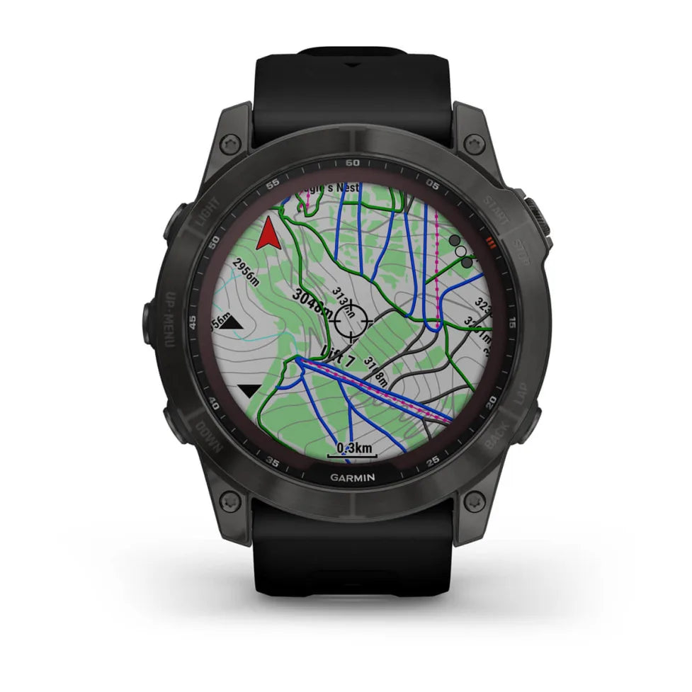 Garmin fēnix® 7X Watch– Solar Edition (010-02541-XX) - KBM Outdoors