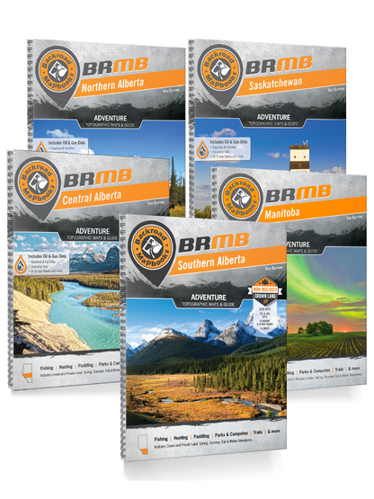 Backroad Mapbook Manitoba - KBM Outdoors