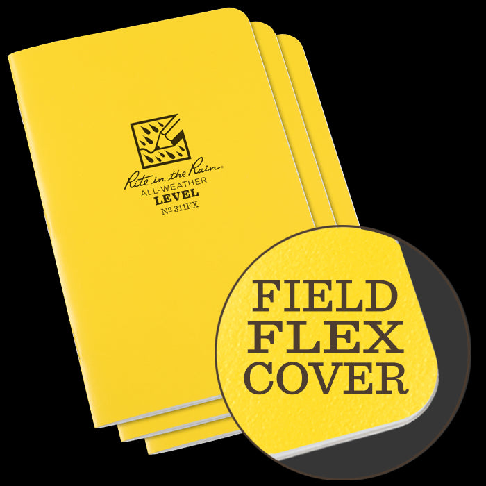 Stapled Notebook 3 Pack - Level Pattern (#311FX) - KBM Outdoors