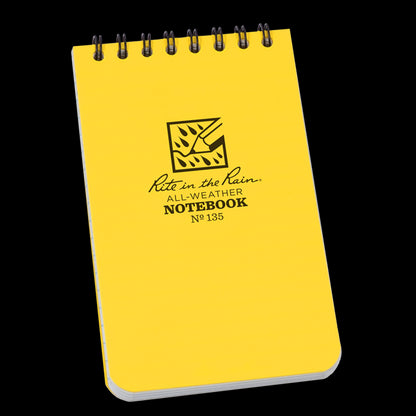 Pocket Notebook Top-Spiral 3" x 5" (#135) - KBM Outdoors
