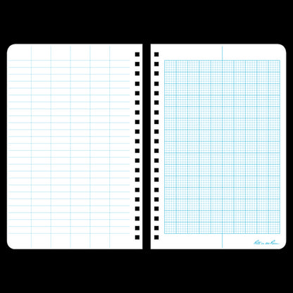 Side Spiral Notebook - Metric Field Pattern (#363) - KBM Outdoors