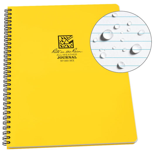All-Weather Journal Spiral Notebook - 8.5"x 11" (#373MX) - KBM Outdoors