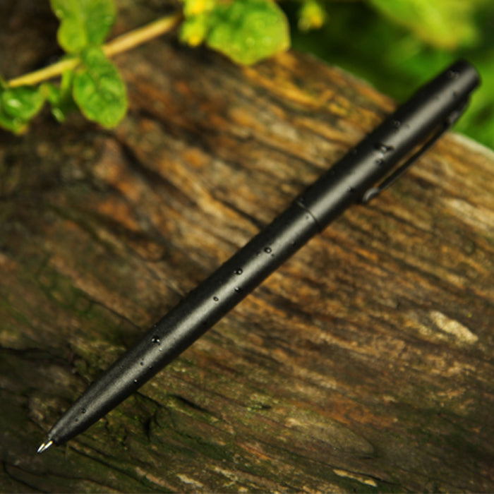 Black Metal Clicker Pen - Black or Blue Ink (#97/B) - KBM Outdoors